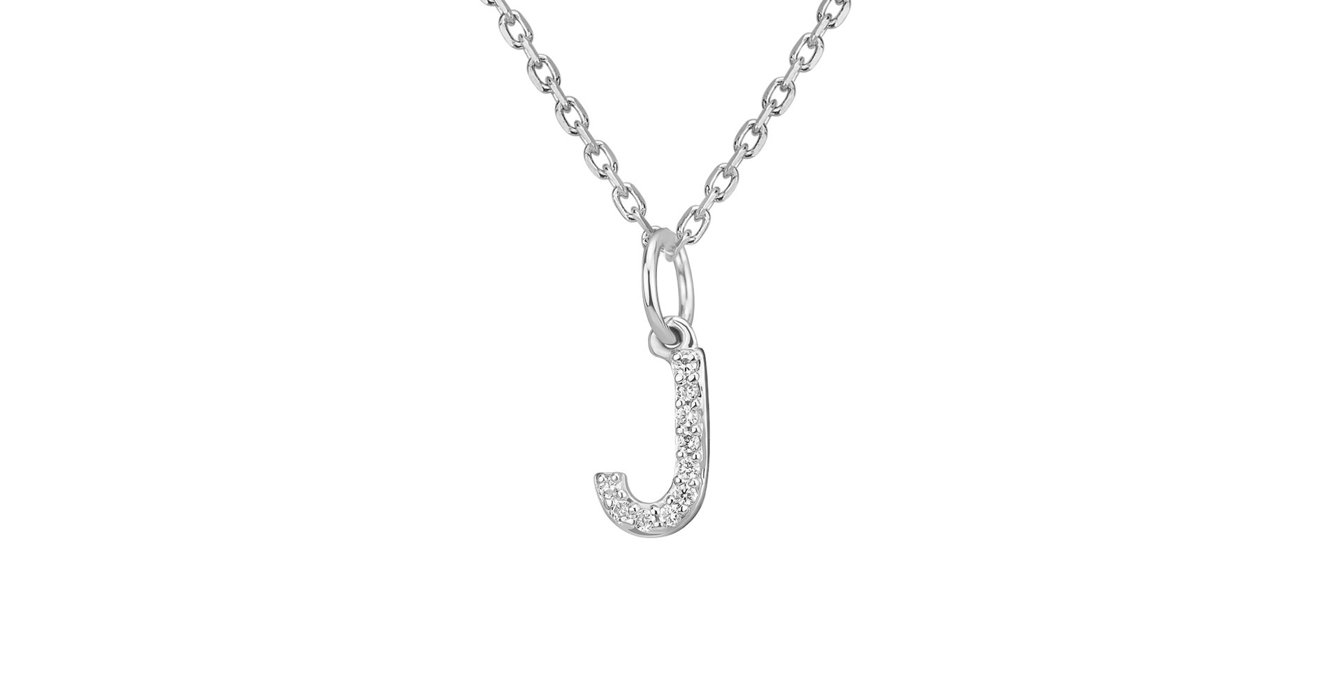 Prívesok s diamantmi Line Glitter  J
