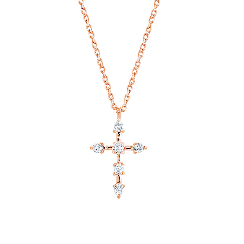 Náhrdelník s diamantmi Secret Glory