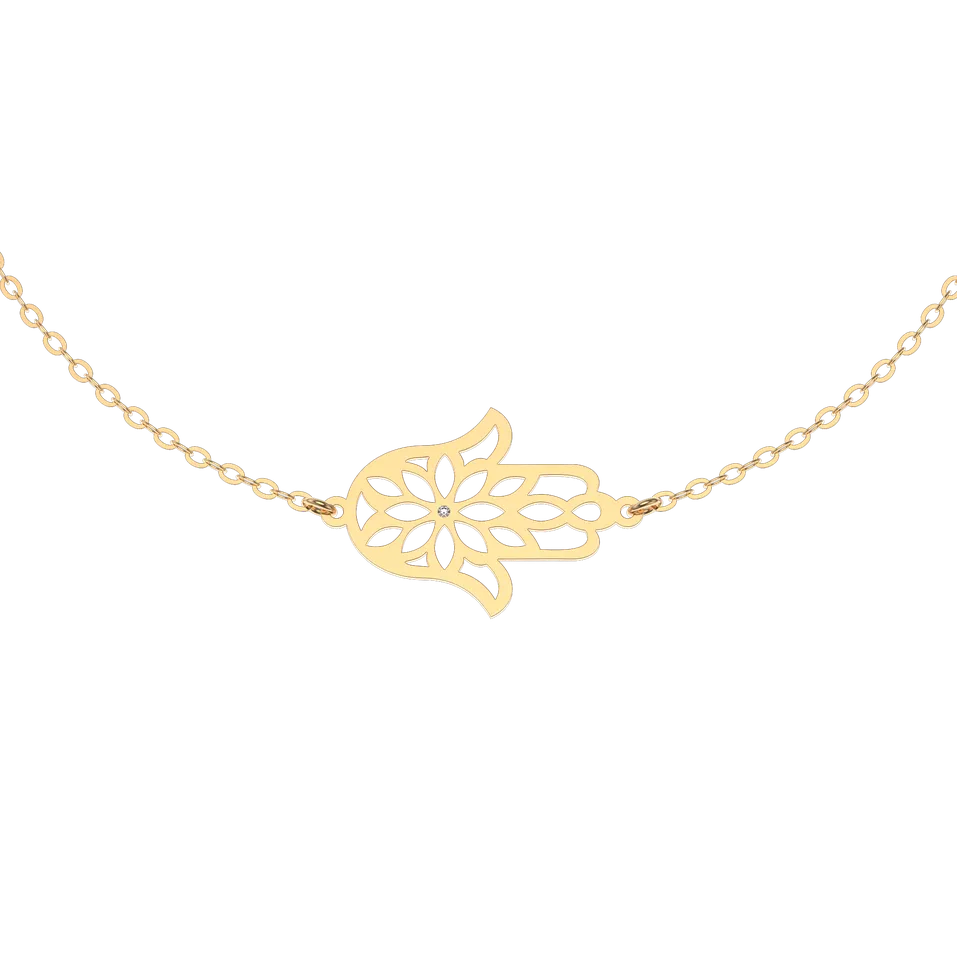 Náramok s diamantom Fatima Flower