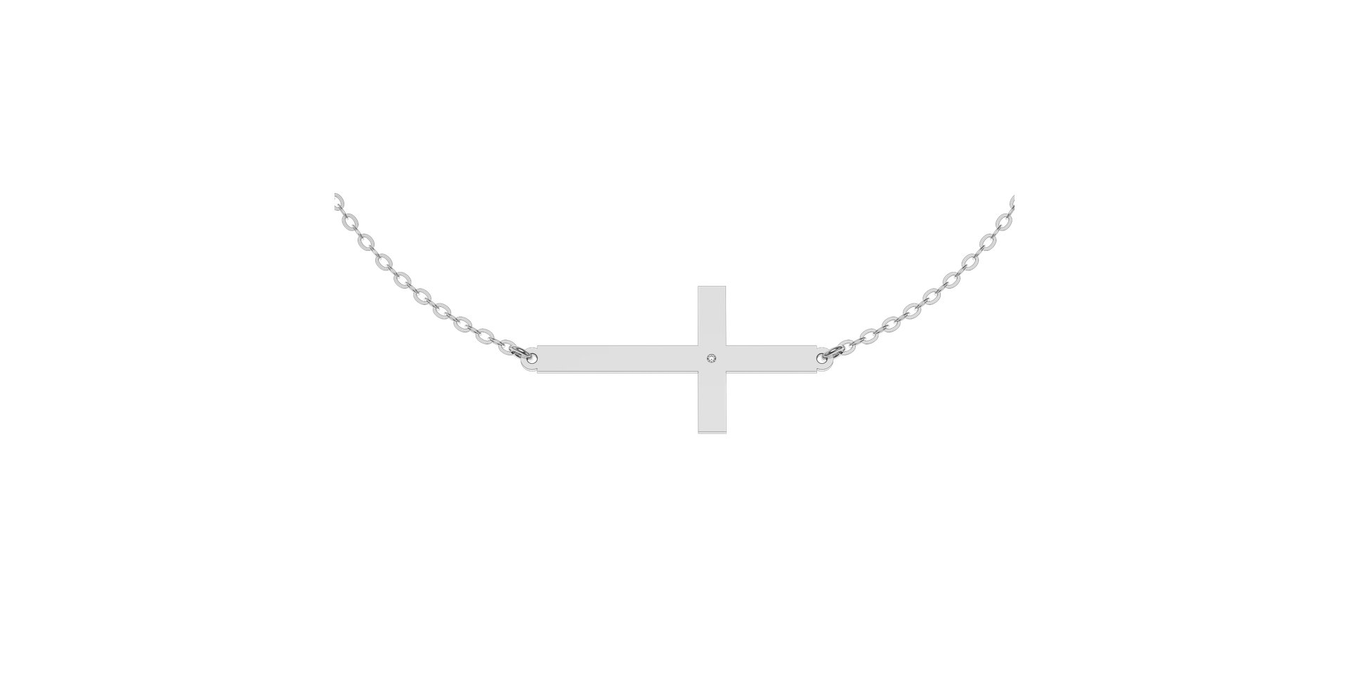 Náramok s diamantom Cross