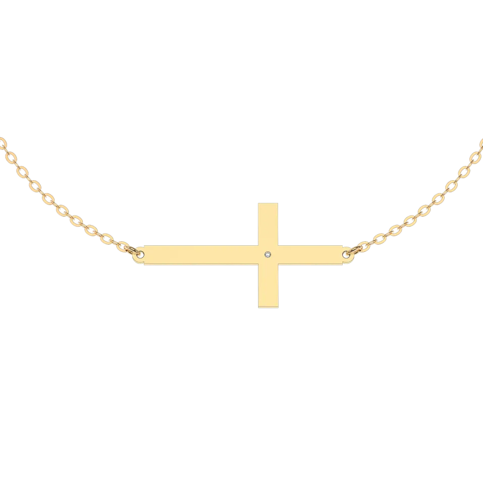 Náramok s diamantom Cross