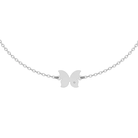 Náramok s diamantom Little Butterfly
