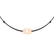 Diamantový náramok so šnúrkou Gold Heart2