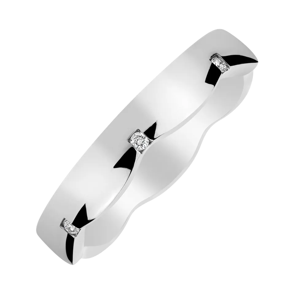 Prsteň s diamantmi Royal Crown