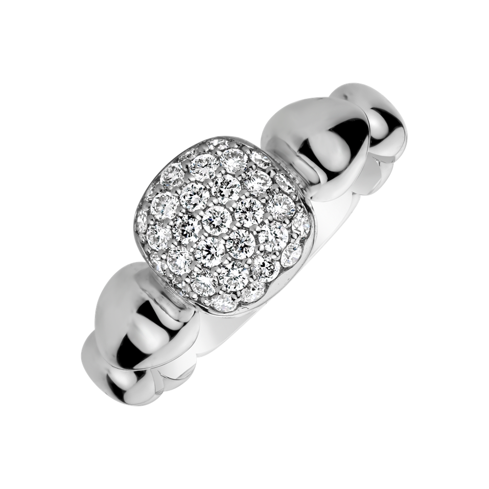 Prsteň s diamantmi Shining Spark