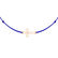 Diamantový náramok so šnúrkou Faith2