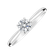 Prsteň s diamantom Made with Love2