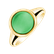 Prsteň s chryzoprasom Bonbon2