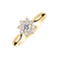 Prsteň s diamantmi Starlet Blossom2