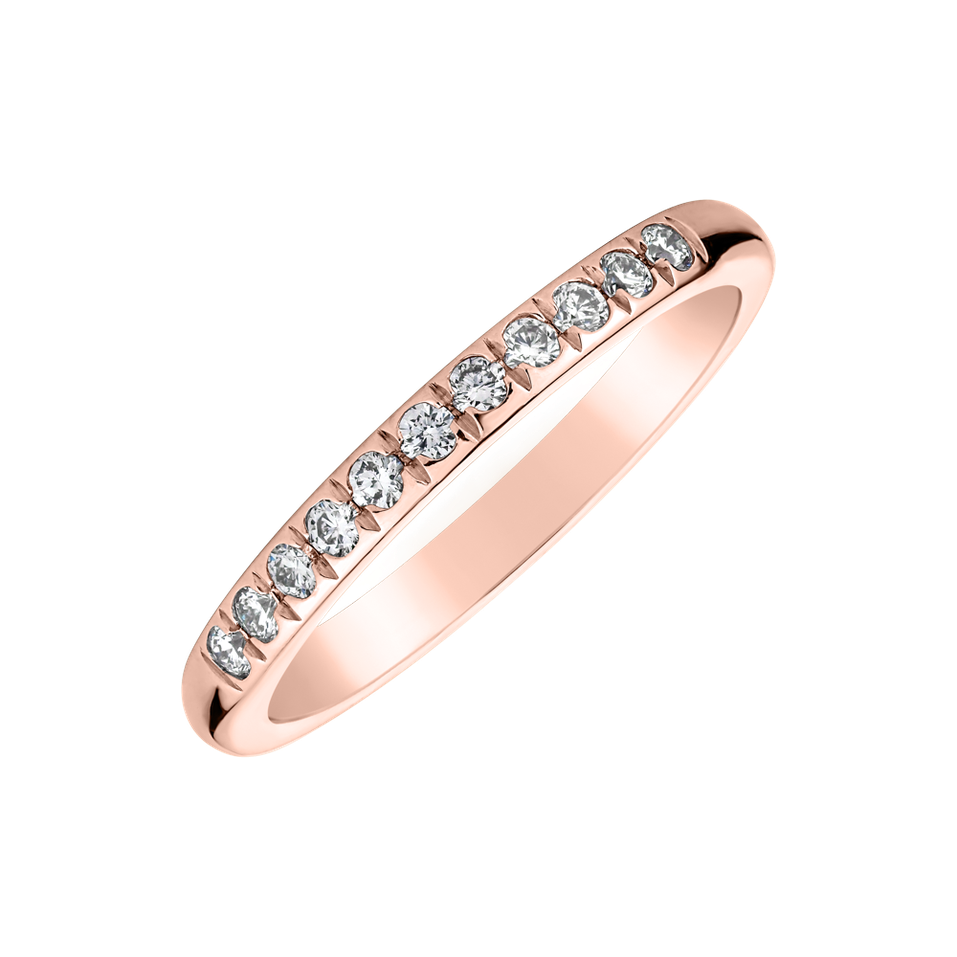 Prsteň s diamantmi Bonne fortune