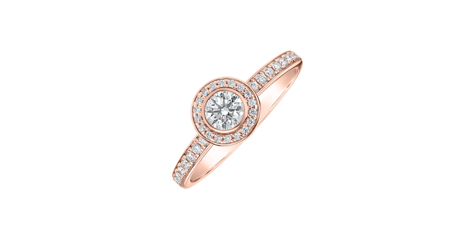 Prsteň s diamantmi Sparkling Highness