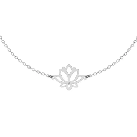 Náramok s diamantom Lotus