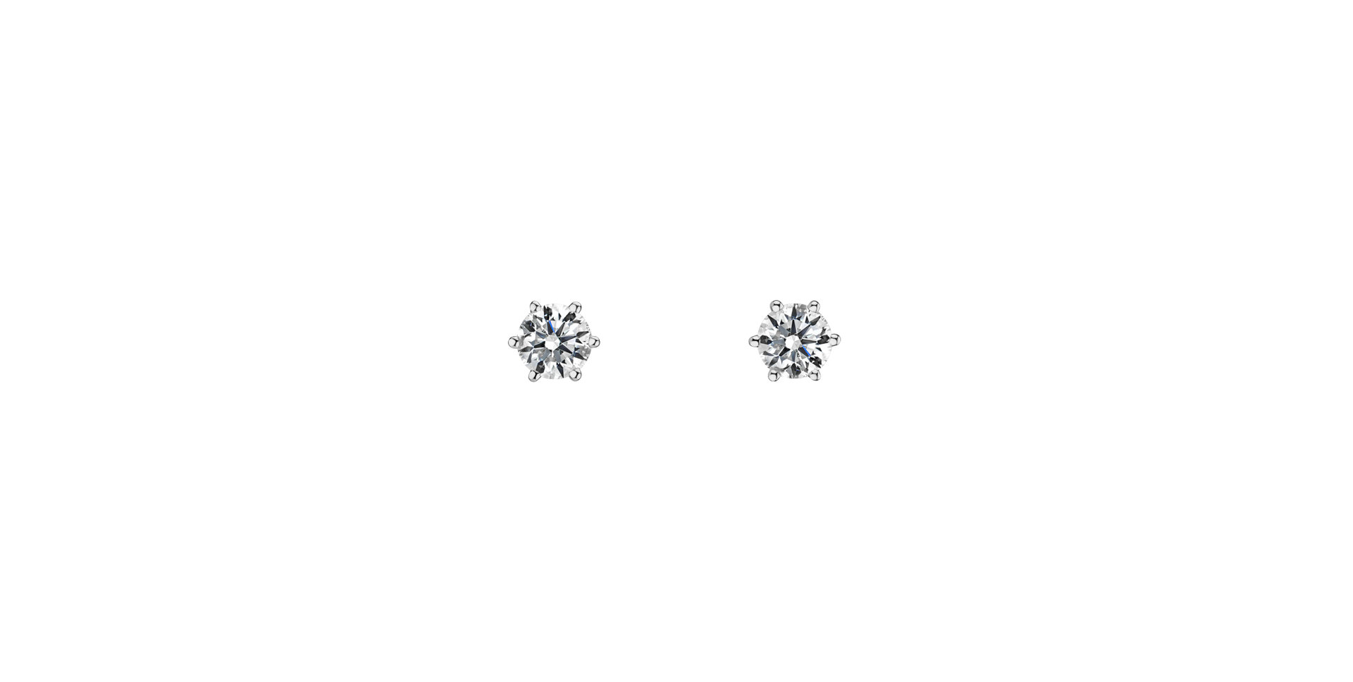 Náušnice s diamantom Essential Sparks