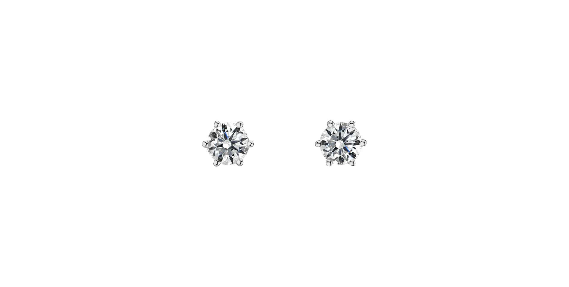 Náušnice s diamantom Essential Sparks