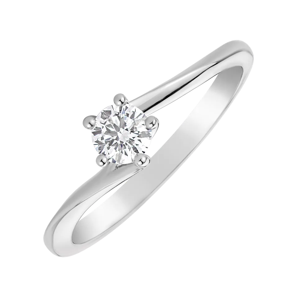 Prsteň s diamantom Vivid Love