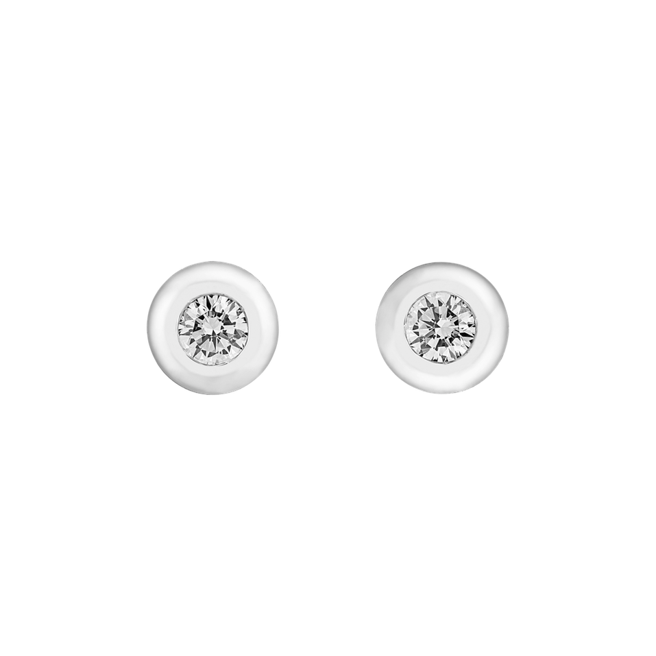 Náušnice s diamantom Amazing Heaven