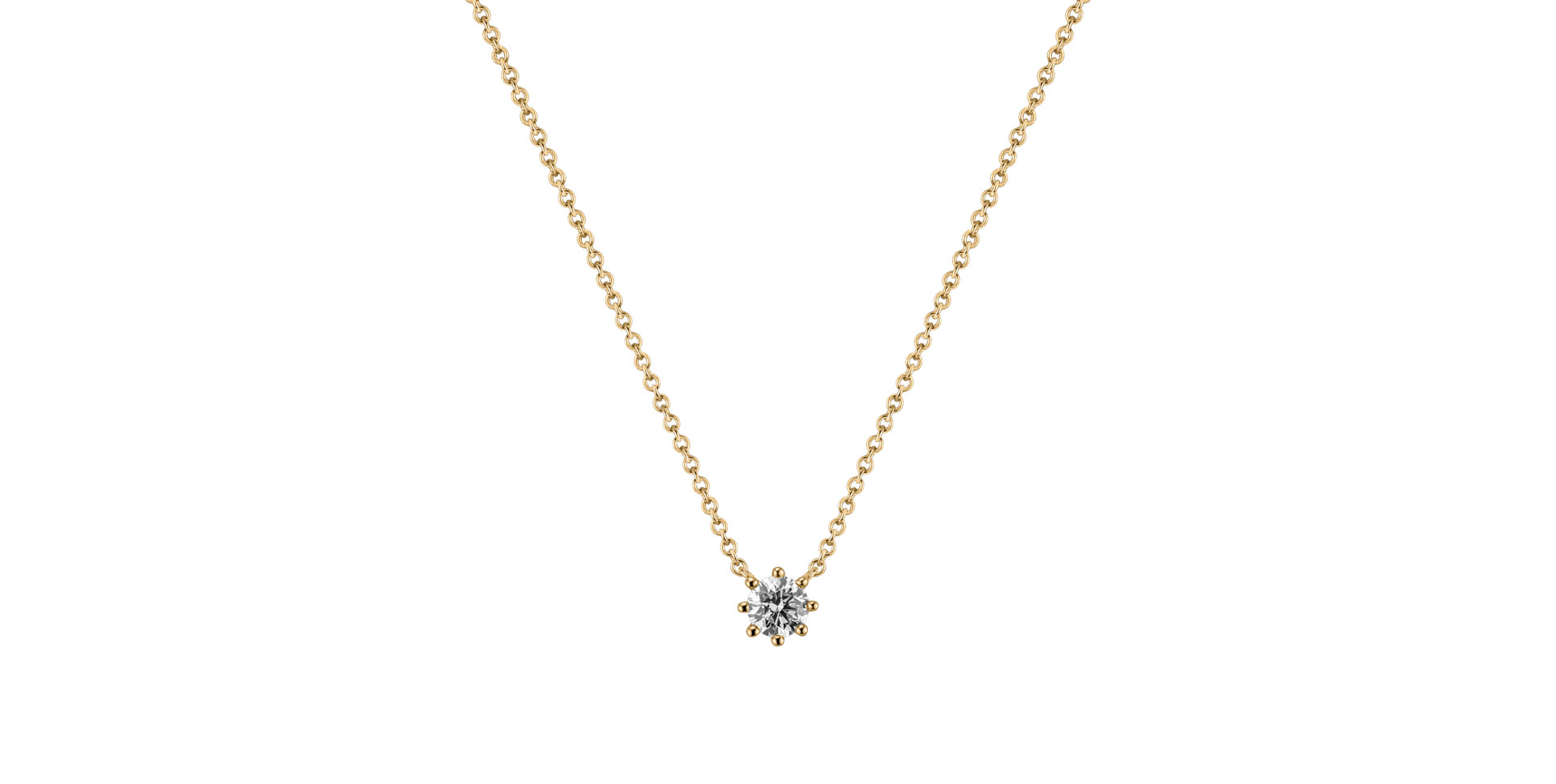 Náhrdelník s diamantom Amazing Dream