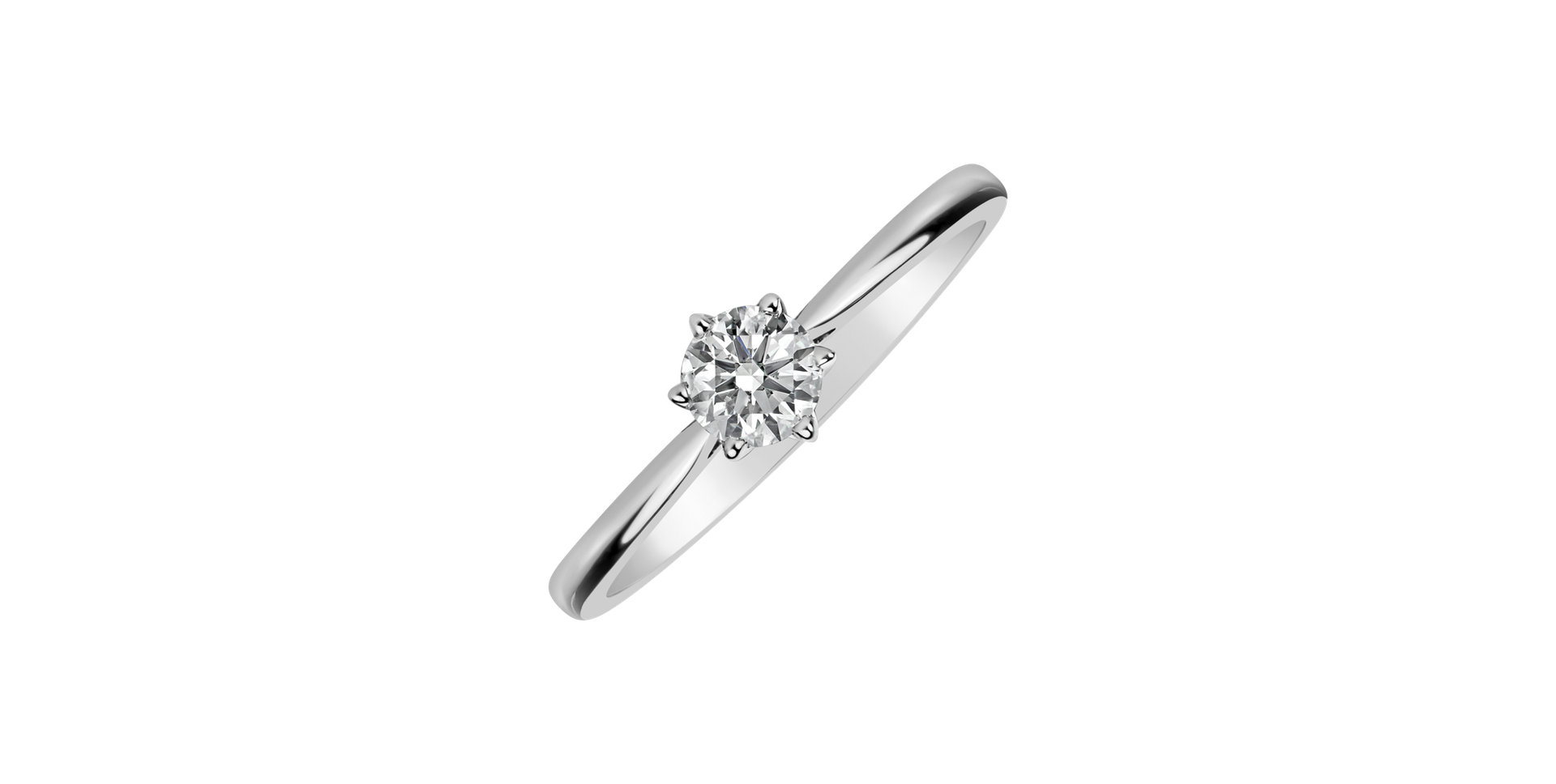 Prsteň s diamantom Star Temptation