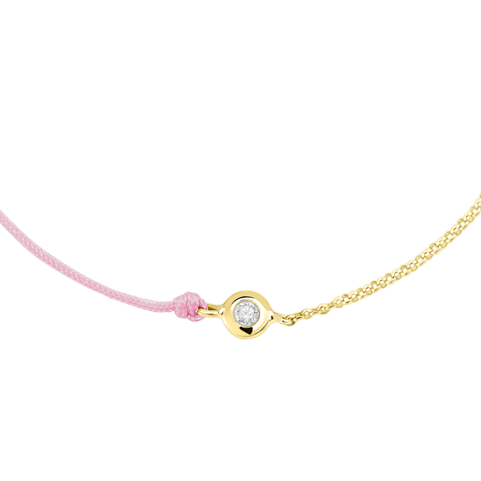 Diamantový náramok so šnúrkou Effect Diamond