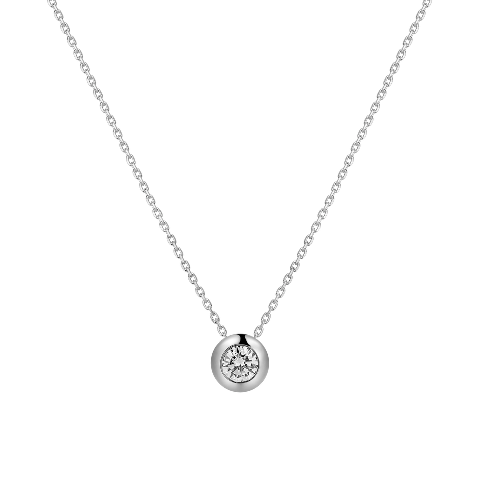 Náhrdelník s diamantom Secret Drop