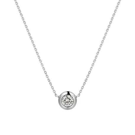 Náhrdelník s diamantom Sparkling Drop