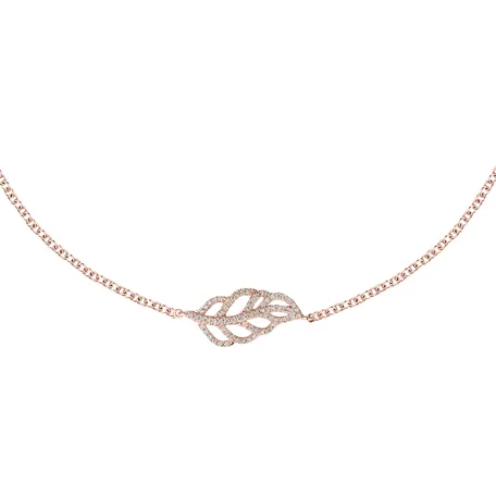 Náramok s diamantmi Diamond Leaf