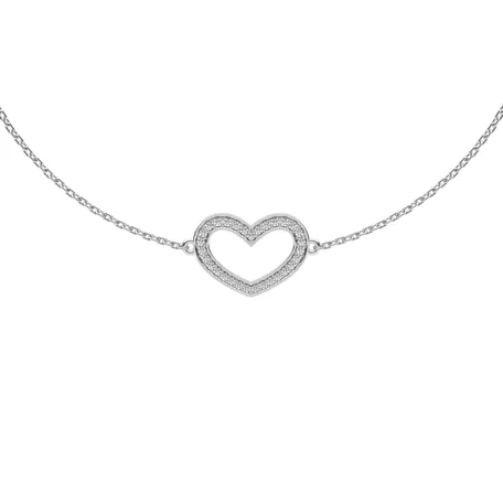 Náramok s diamantmi Heart