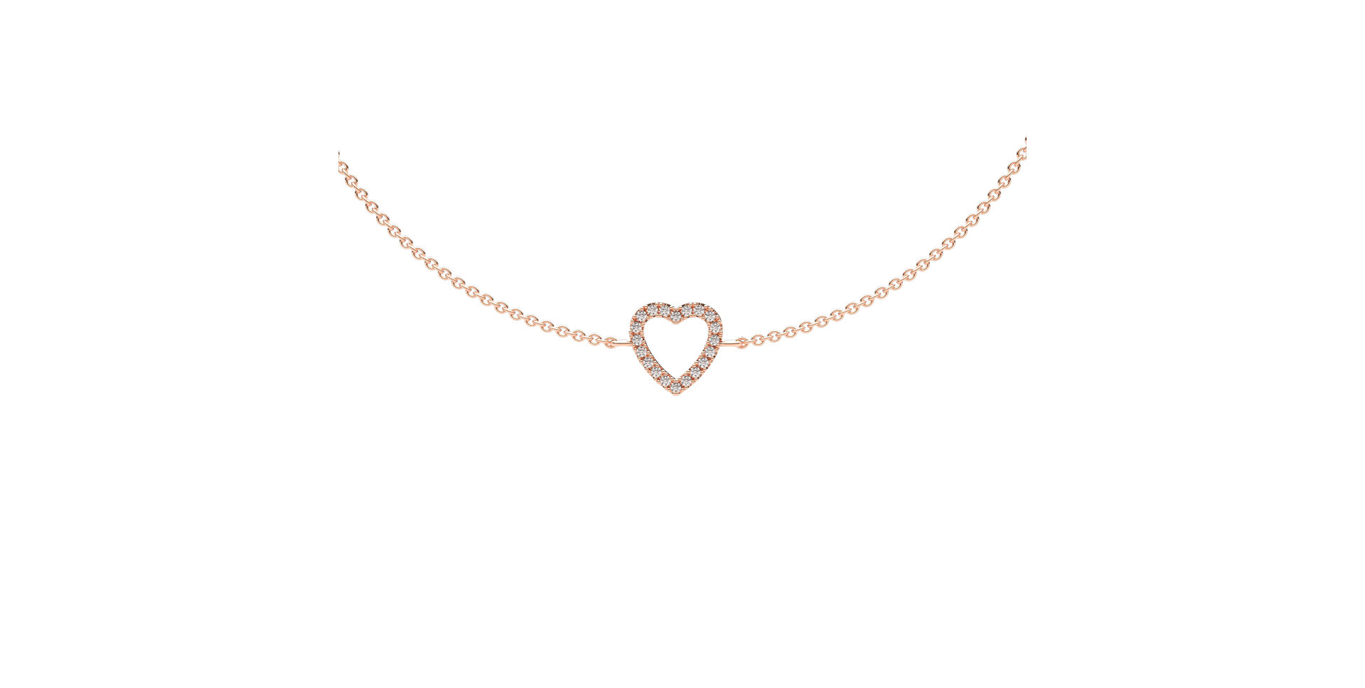 Náramok s diamantmi Tender Heart