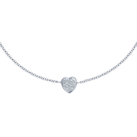 Náramok s diamantmi Shiny Heart