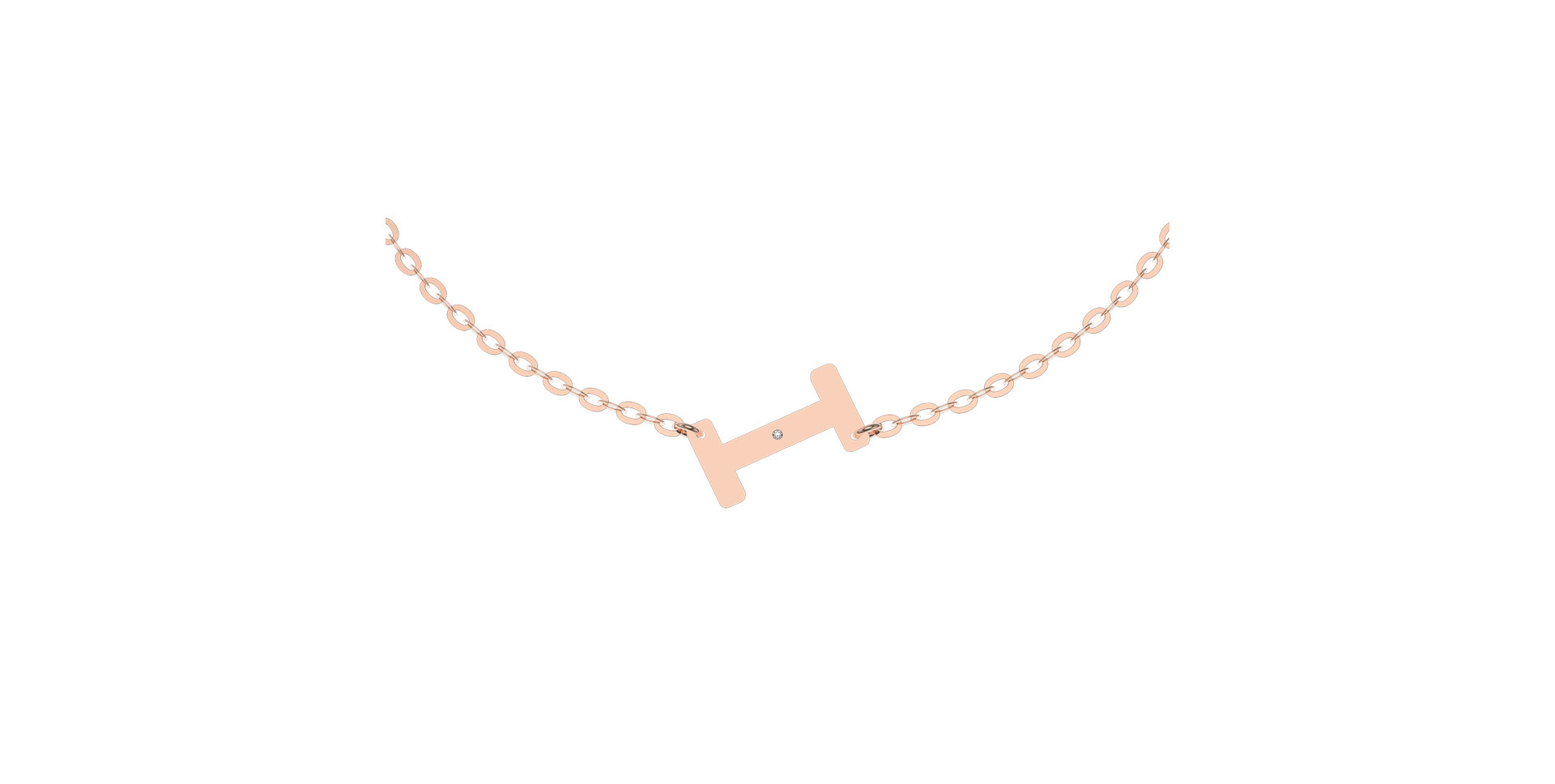 Náramok s diamantom Big Line I