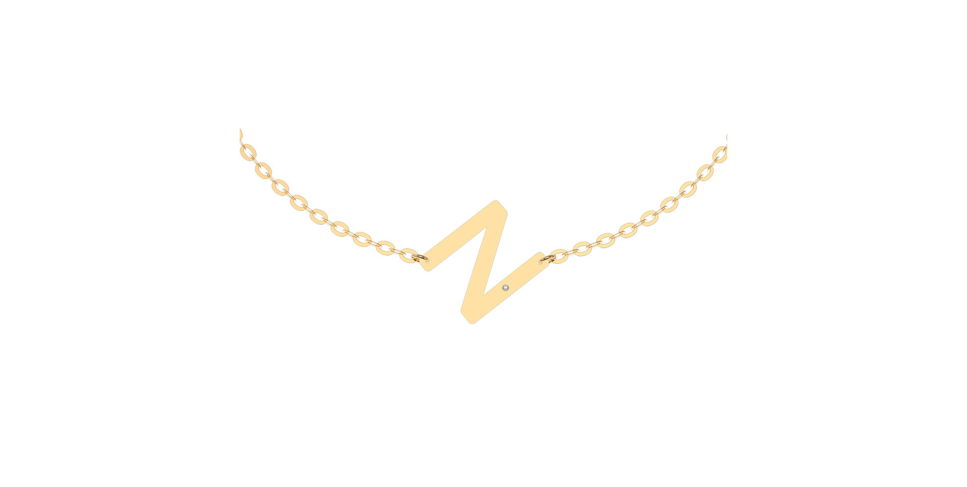 Náramok s diamantom Big Line N