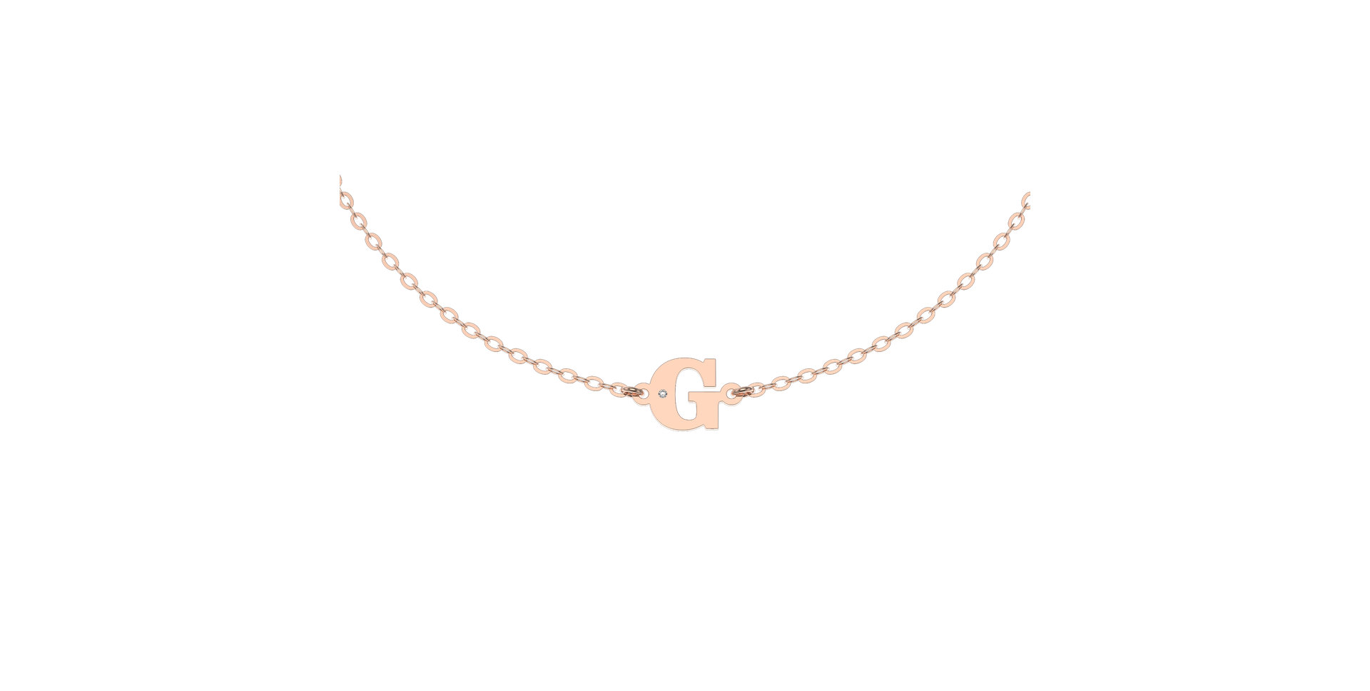 Náramok s diamantom Classic Big G