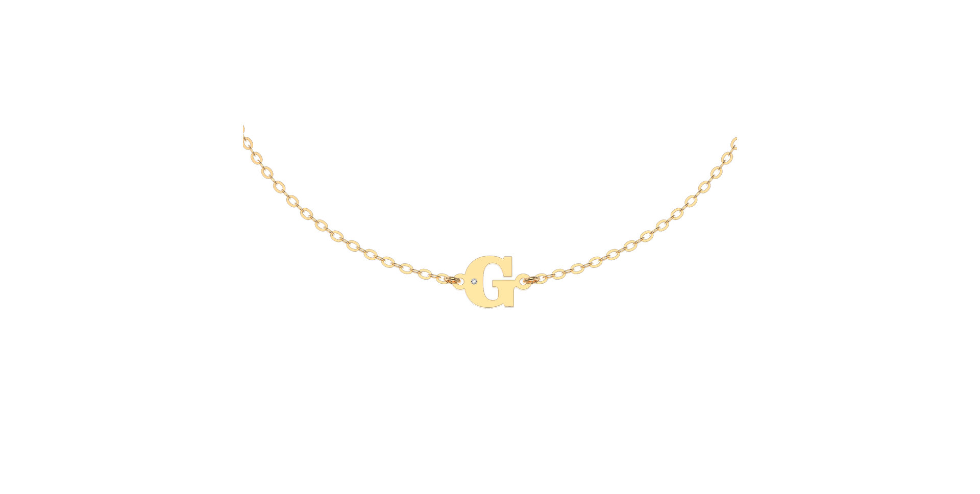 Náramok s diamantom Classic Big G