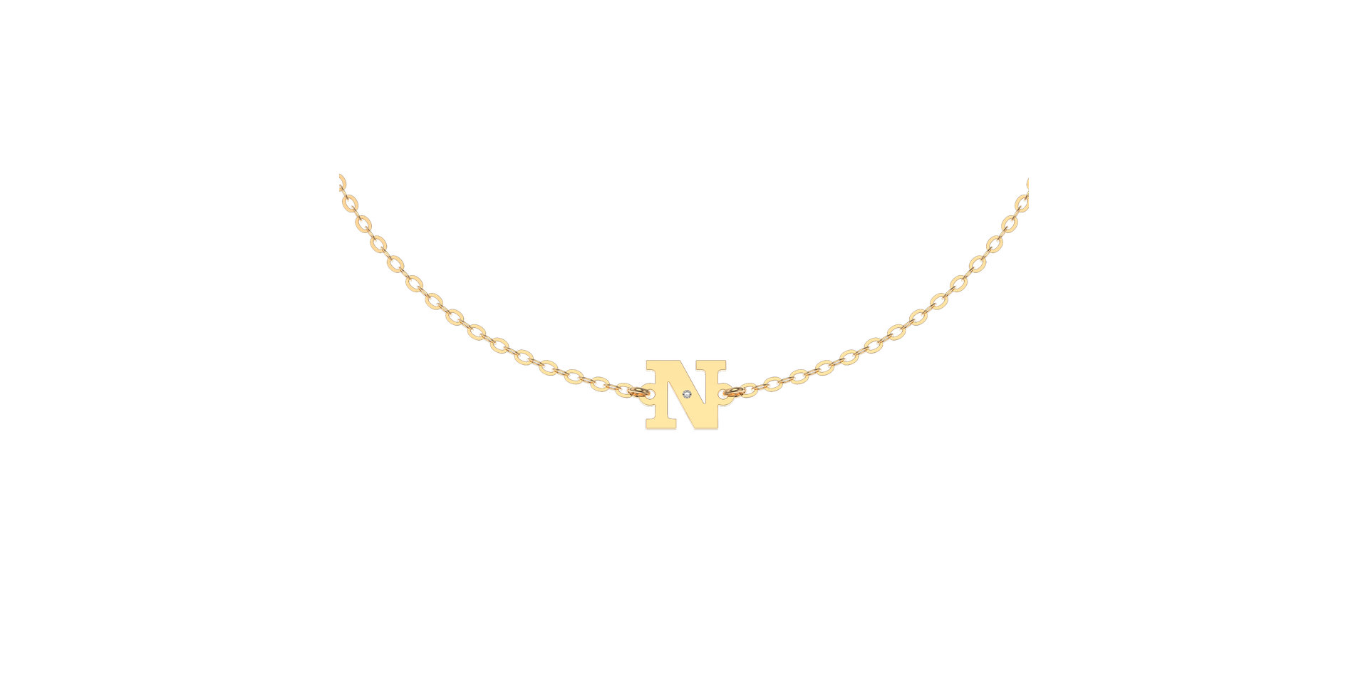 Náramok s diamantom Classic Big N