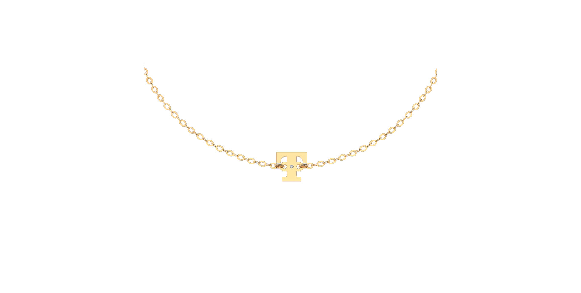 Náramok s diamantom Classic Big T