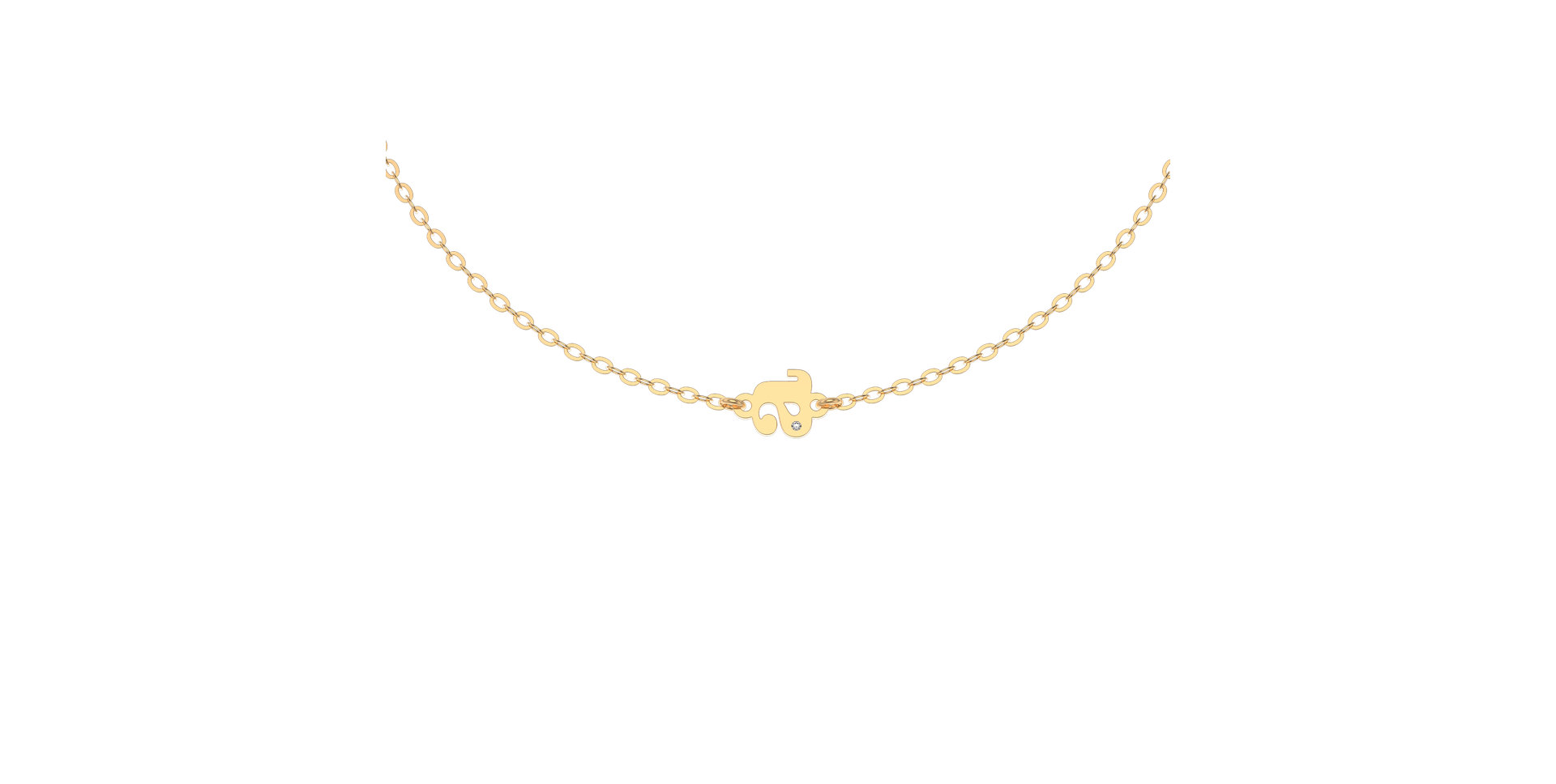 Náramok s diamantom Classic Little A