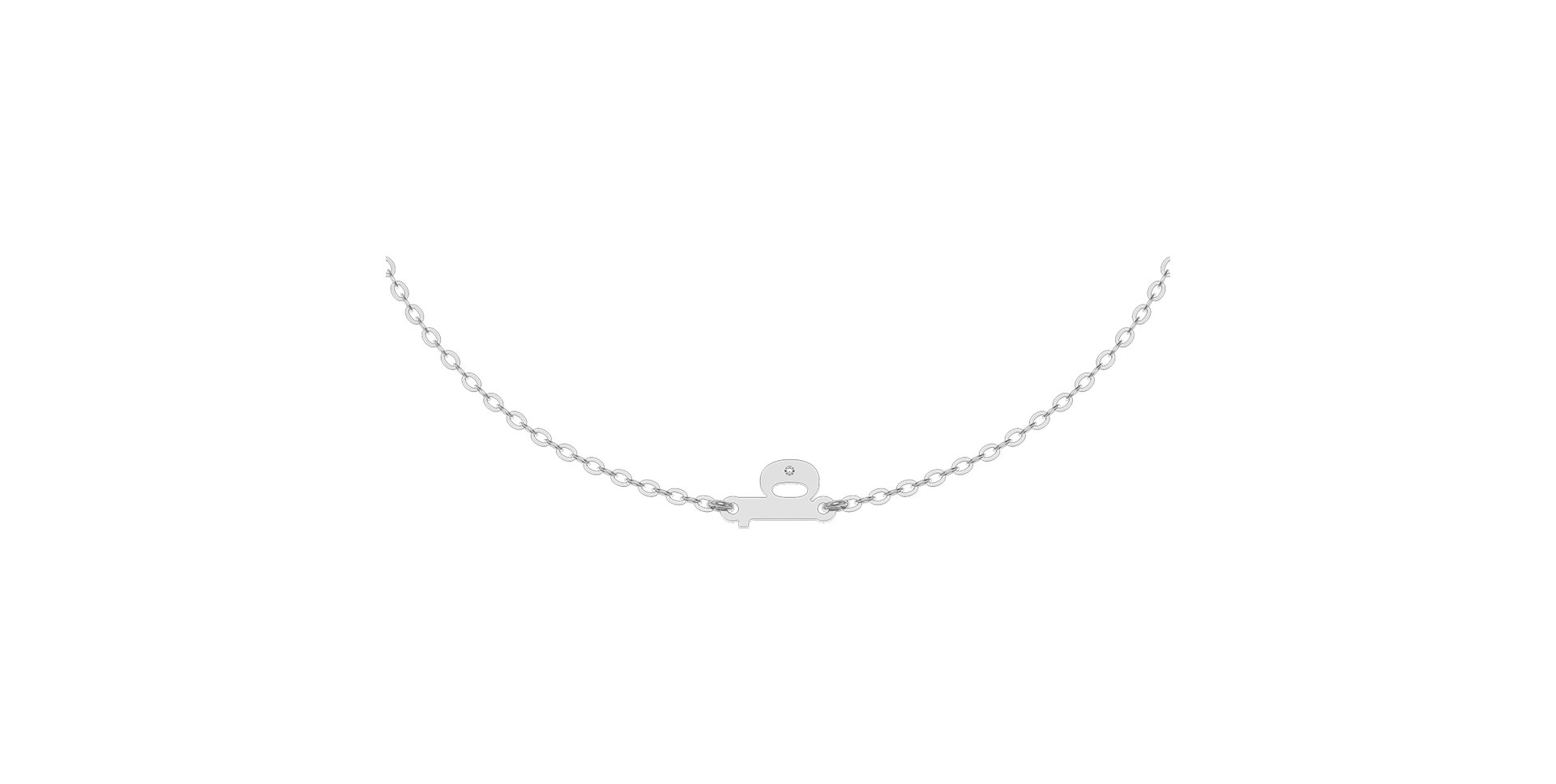 Náramok s diamantom Classic Little B