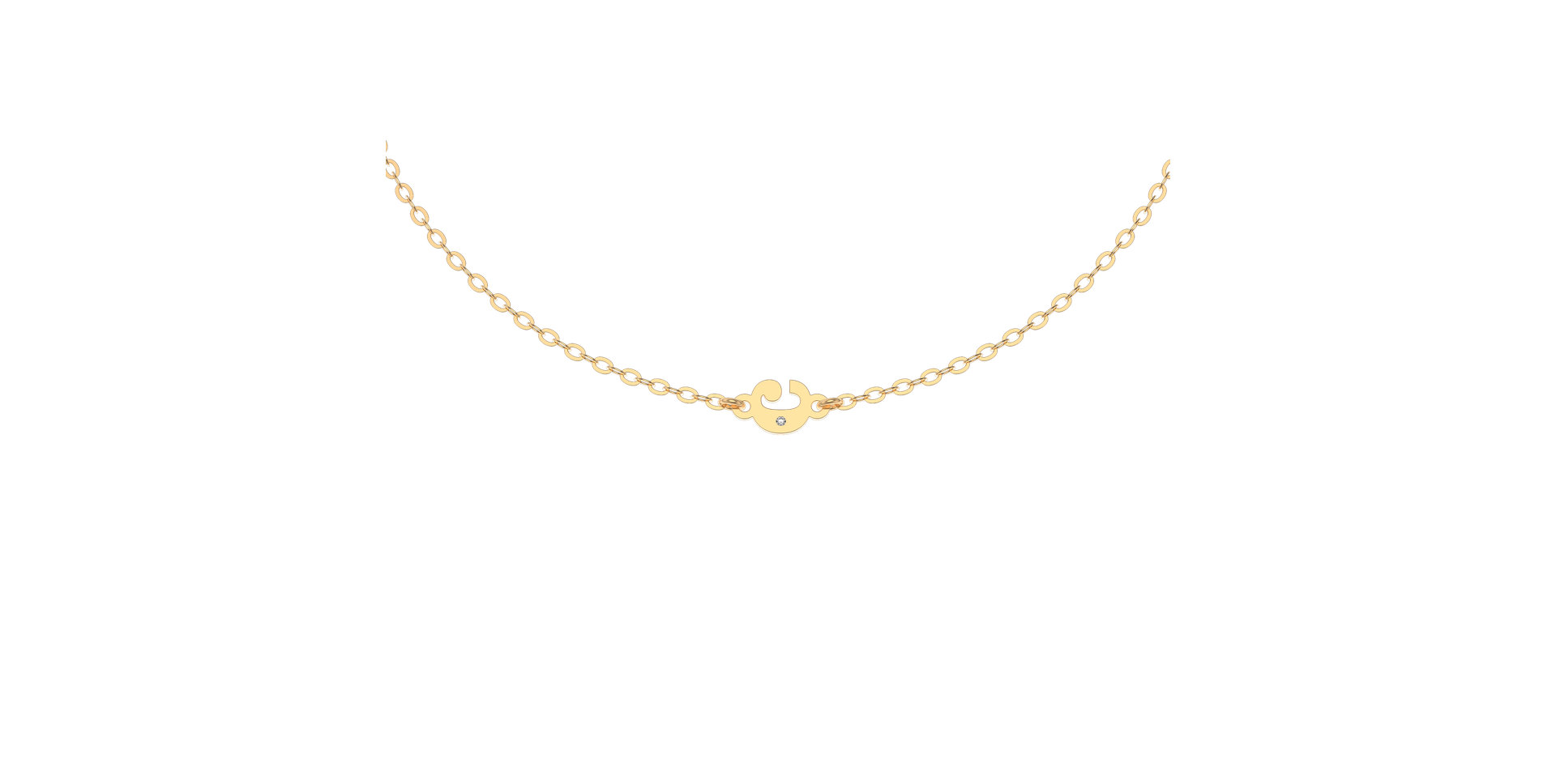 Náramok s diamantom Classic Little C