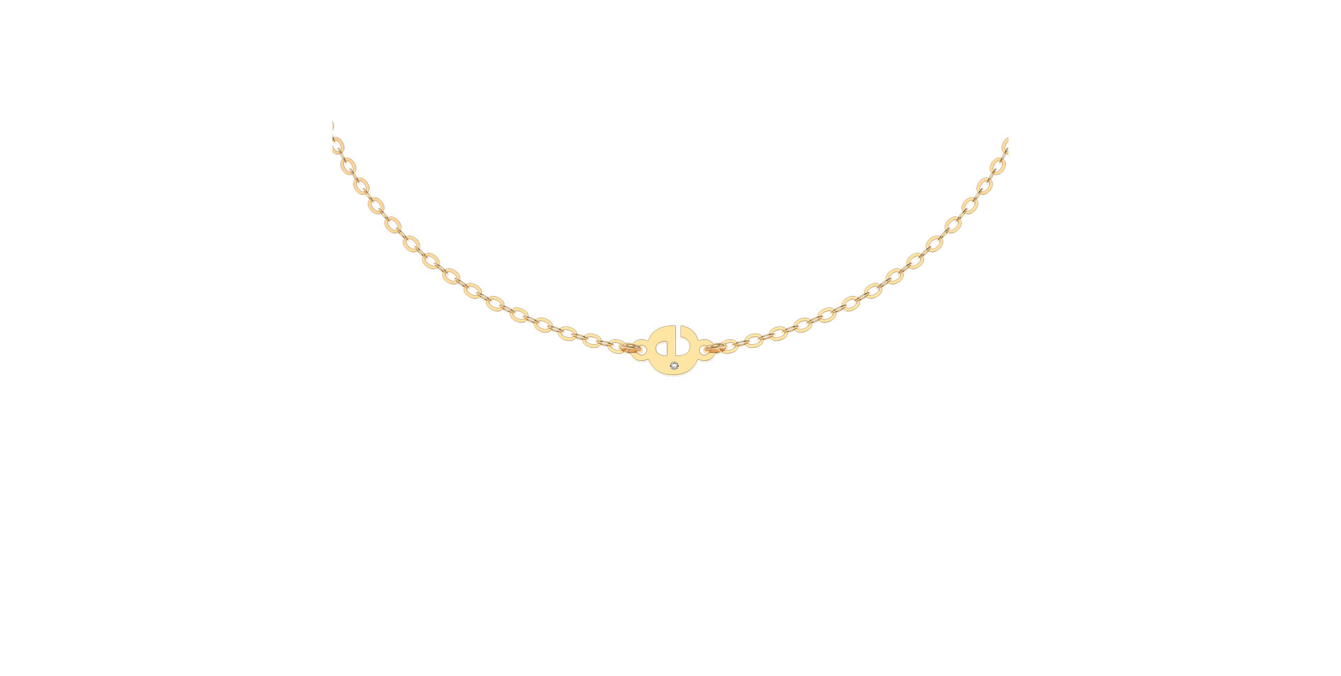 Náramok s diamantom Classic Little E