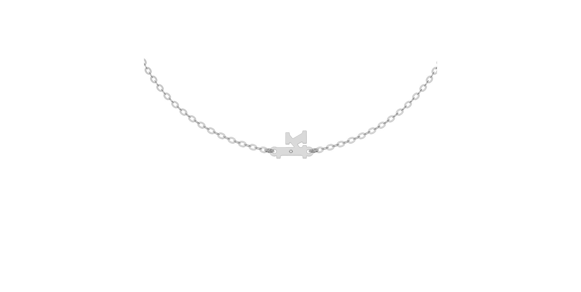 Náramok s diamantom Classic Little K