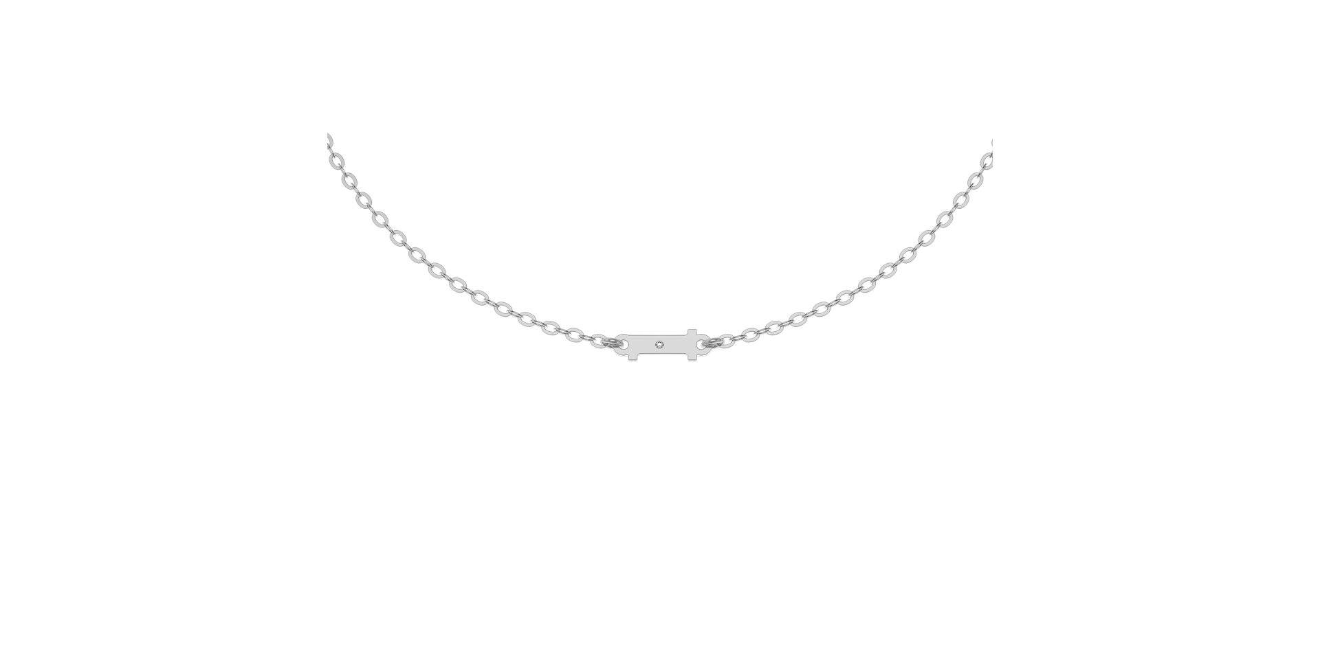 Náramok s diamantom Classic Little L