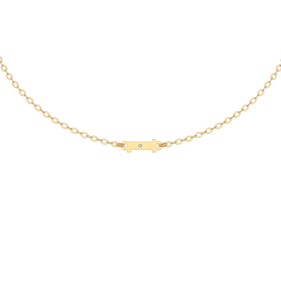 Náramok s diamantom Classic Little L