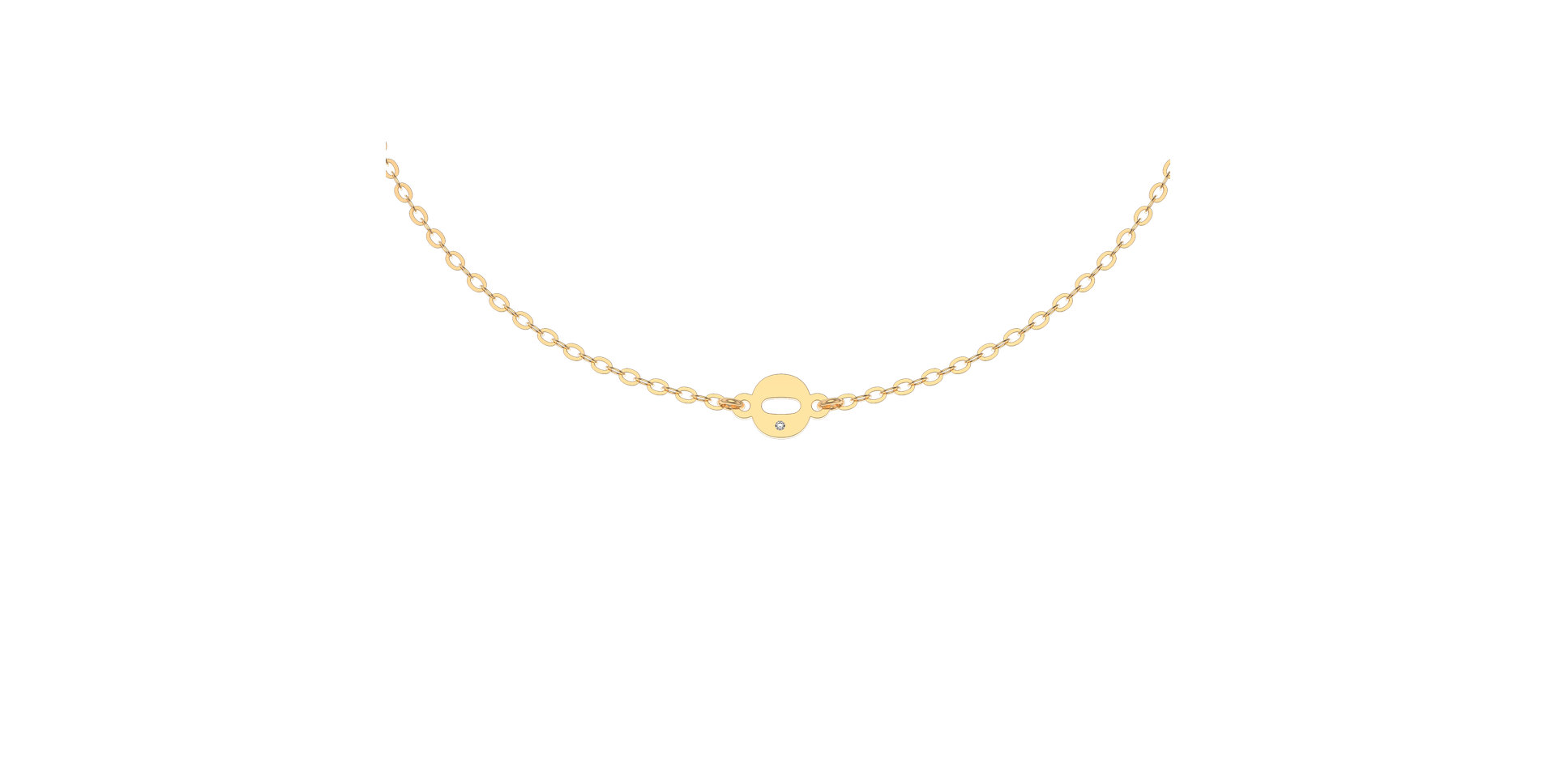 Náramok s diamantom Classic Little O