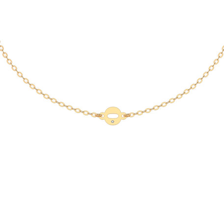 Náramok s diamantom Classic Little O