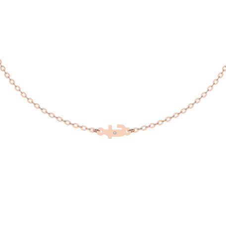 Náramok s diamantom Classic Little T