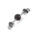 Prsteň s čiernymi a bielymi diamantmi Galaxy of Passion2