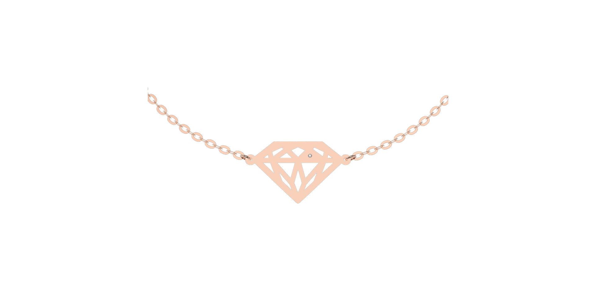 Náramok s diamantom Diamond