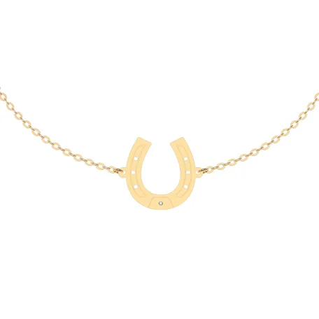 Náramok s diamantom Horseshoe