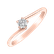 Prsteň s diamantom Vivid Love2
