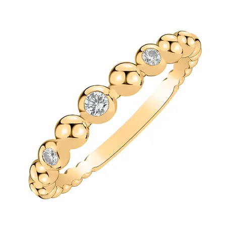 Prsteň s diamantmi Shiny Dots